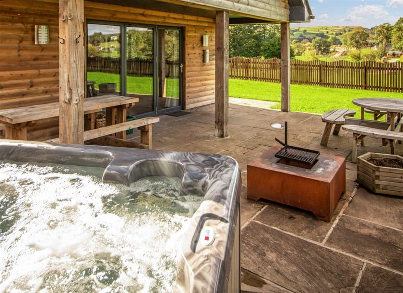 Cae Llwyn - Caban Dulas, Rhayader and the Elan Valley has a hot tub