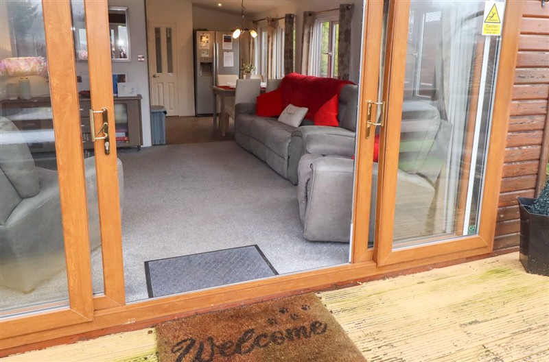 Chloe's Cabin, Felmoor Holiday Park near Felton, Northumberland sleeps 4 people