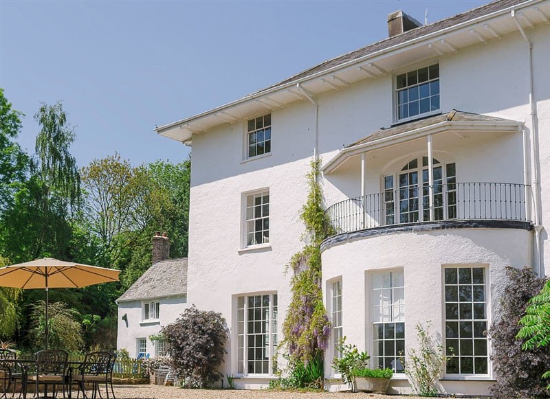 Corffe House, Tawstock, near Barnstaple has a hot tub