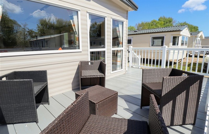 The hot tub at 39 Larch View with hot tub, Tattershall, Lincolnshire