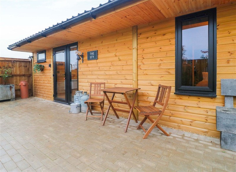 The Sty, Hatton, Derbyshire, Derbyshire has a hot tub